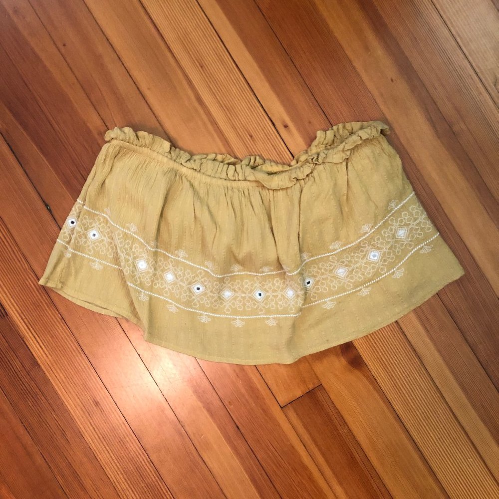 Yellow Crop Top